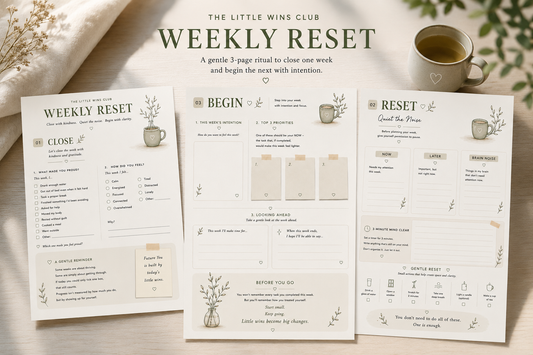 The Weekly Reset #01